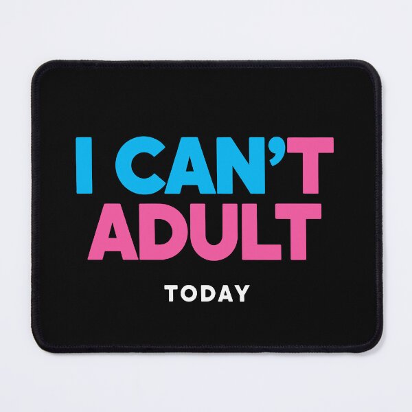 Item preview, Funny Neon Glow Adulting Quote designed and sold by SholoStudio.