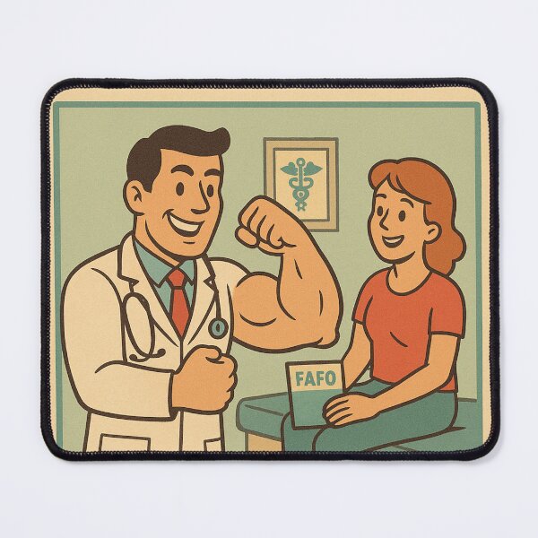 Item preview, ASK YOUR DOCTOR IF THESE HANDS ARE RIGHT FOR YOU designed and sold by The Turbulent Architect.