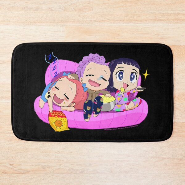 Item preview, Kpop Demon Hunters Chibi Huntrix Relaxing in Couch designed and sold by SantoAtti.