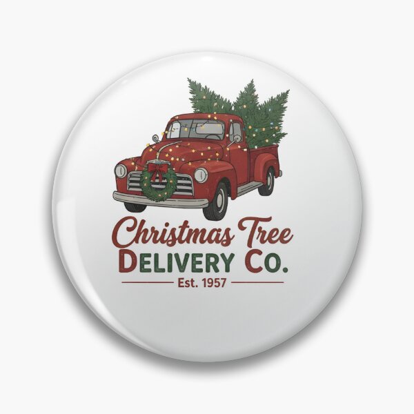 Item preview, Vintage Christmas Tree Delivery Co. T-Shirt Retro Pickup Truck Holiday Tee designed and sold by ZyxDes.