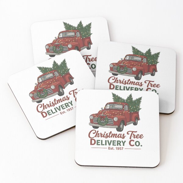 Item preview, Vintage Christmas Tree Delivery Co. T-Shirt Retro Pickup Truck Holiday Tee designed and sold by ZyxDes.