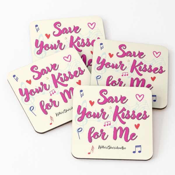 Artikelvorschau, Save Your Kisses for Me (Beliebter Songtitel) entworfen und verkauft von CharlottePlaceArt.