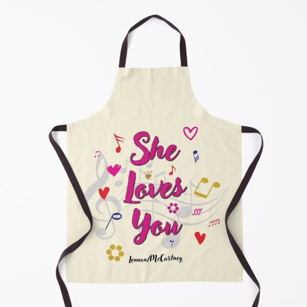 Item preview, She Loves You Popular Song Title designed and sold by CharlottePlaceArt.