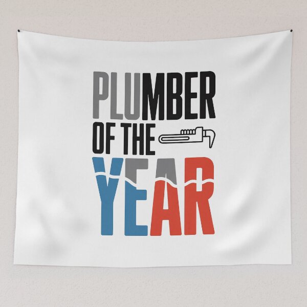 Item preview, Plumber of the Year – Perfect End-of-Year Gift Christmas Shirt designed and sold by RedCircleArt.