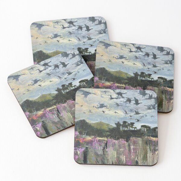 Item preview, Geese over Alnmouth designed and sold by SandraHaney.