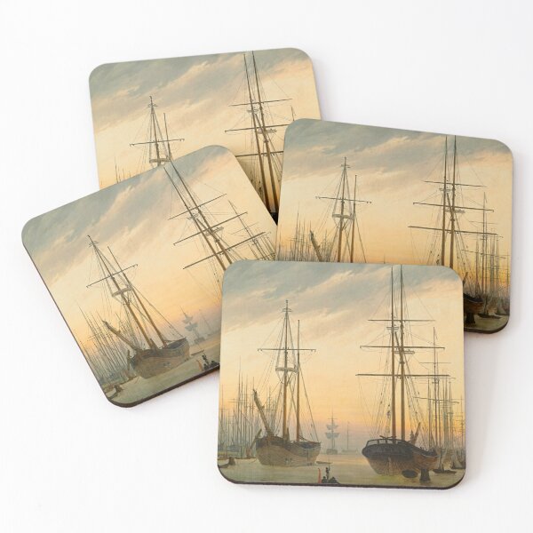 Item preview, View of a harbour designed and sold by SharonTheFirst.