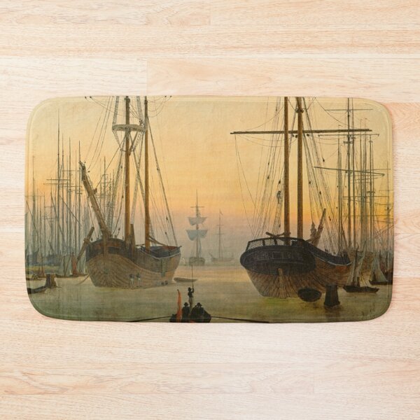 Item preview, View of a harbour designed and sold by SharonTheFirst.