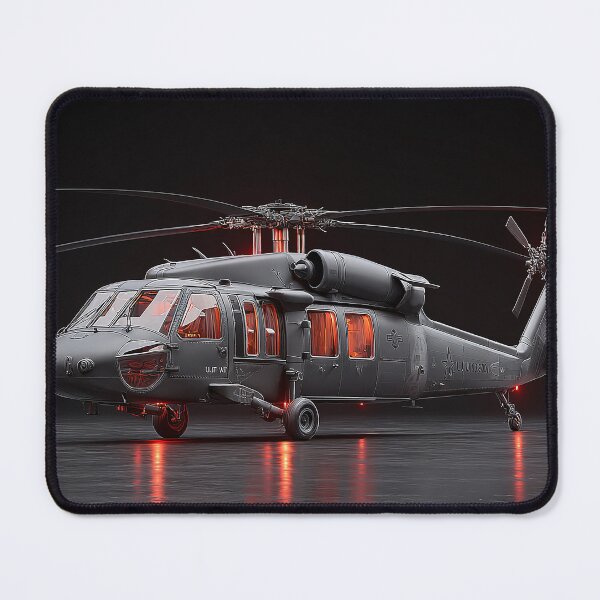 Item preview, American Black Hawk Stationed at the Ocean Shore on Patrol designed and sold by Skyframe Aviation.