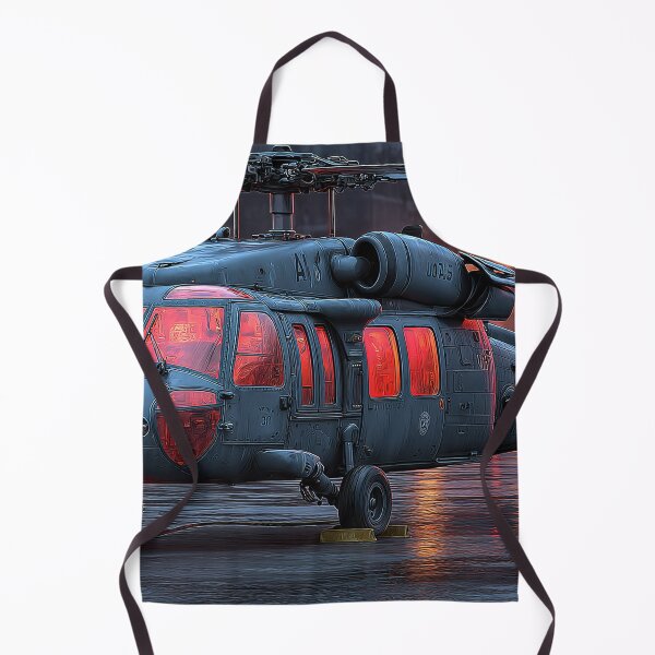 Item preview, US Army UH60 Preparing for Mission at the Desert in Cold Weather designed and sold by Skyframe Aviation.