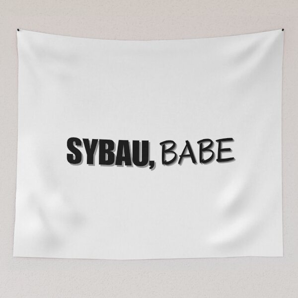 Item preview, SYBAU Babe – Baddie Aesthetic Gen-Z Quote Design designed and sold by ainee-.
