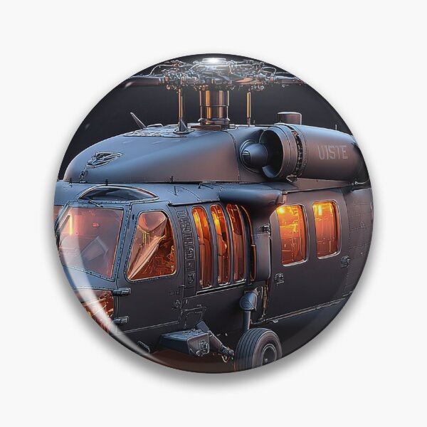 Item preview, Military Black Hawk Taxiing Across Dusty Plains at Dawn designed and sold by Skyframe Aviation.