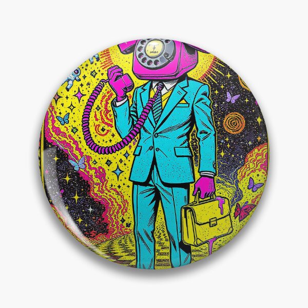 Item preview, The Telephonic Businessman designed and sold by PictorialWhimsy.