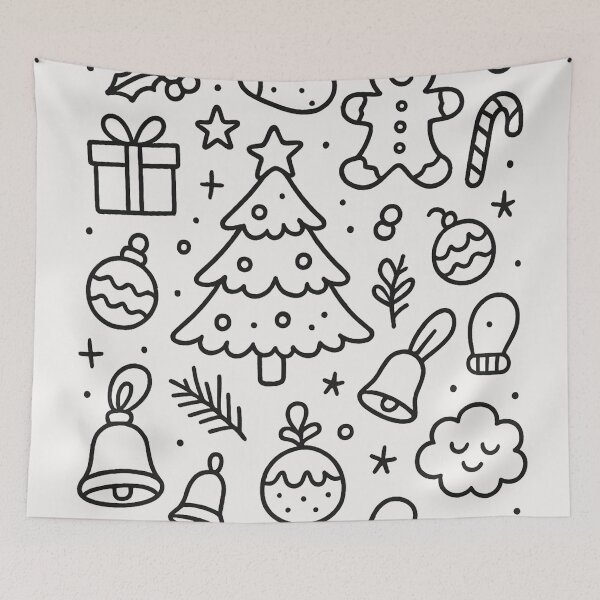 Item preview, Christmas Doodle Style  designed and sold by Juana-.