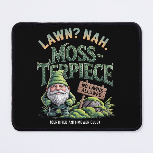 Item preview, Moss - moss gardening - plant humor – bryophyte - no lawn - moss pun – terrarium - green thumb - nature lover - moss is boss - lawn alternative - introvert nature designed and sold by JansenGS.