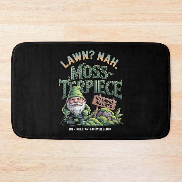 Item preview, Moss - moss gardening - plant humor – bryophyte - no lawn - moss pun – terrarium - green thumb - nature lover - moss is boss - lawn alternative - introvert nature designed and sold by JansenGS.