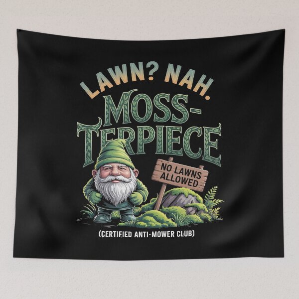 Item preview, Moss - moss gardening - plant humor – bryophyte - no lawn - moss pun – terrarium - green thumb - nature lover - moss is boss - lawn alternative - introvert nature designed and sold by JansenGS.