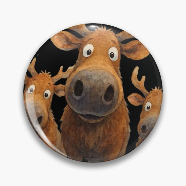 Item preview, ‘ The Moose Family ' BY SHiRLeY MacARTHuR designed and sold by Shirley MacArthur Art.