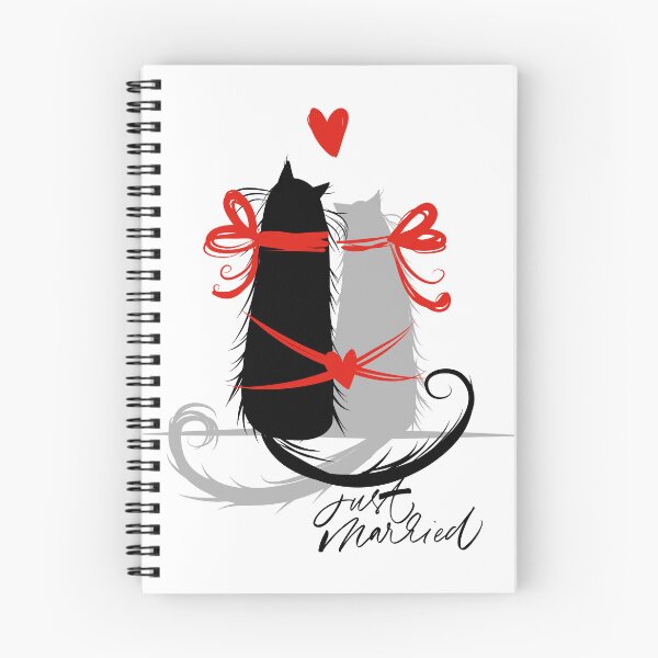 Item preview, Just married cats designed and sold by CaseMastery.