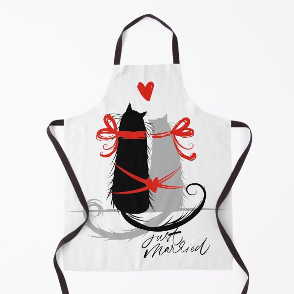 Item preview, Just married cats designed and sold by CaseMastery.