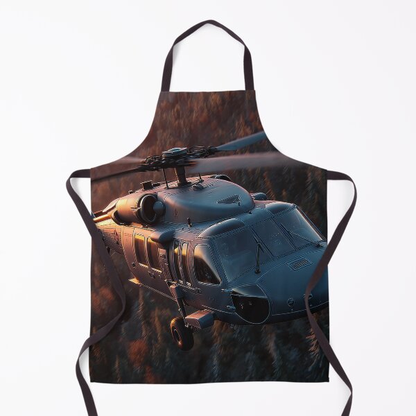 Item preview, Army UH60 Hovering Above the Base in Low Light designed and sold by Skyframe Aviation.
