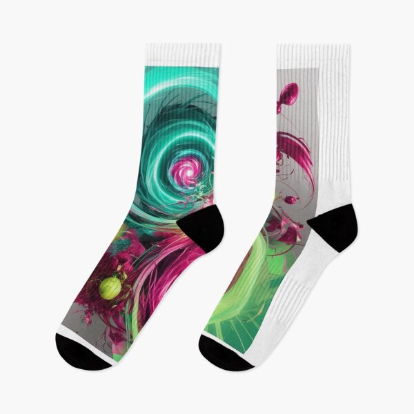 Item preview, Cosmic Vortex Swirls in Neon Chaos designed and sold by Bilikaru.