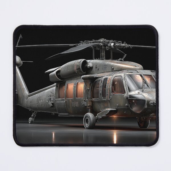 Item preview, Tactical Helicopter During Maintenance at the Battlefield at Dawn designed and sold by Skyframe Aviation.