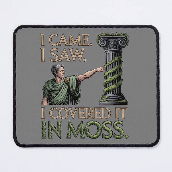 Item preview, Moss gardening - mushroom moss - cottagecore moss - quirky plant - forest aesthetic - anti grass - garden nerd - eco friendly - chill nature - moss art - wild yard lover - sarcastic plant designed and sold by JansenGS.
