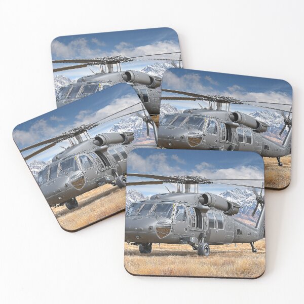 Item preview, The Black Hawk Taxiing Across Dusty Plains at Dusk designed and sold by Skyframe Aviation.