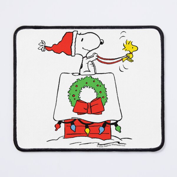 Item preview, Cute Christmas Dog on Cozy Holiday House – Festive Winter Cartoon Art designed and sold by Haleigh Julius.