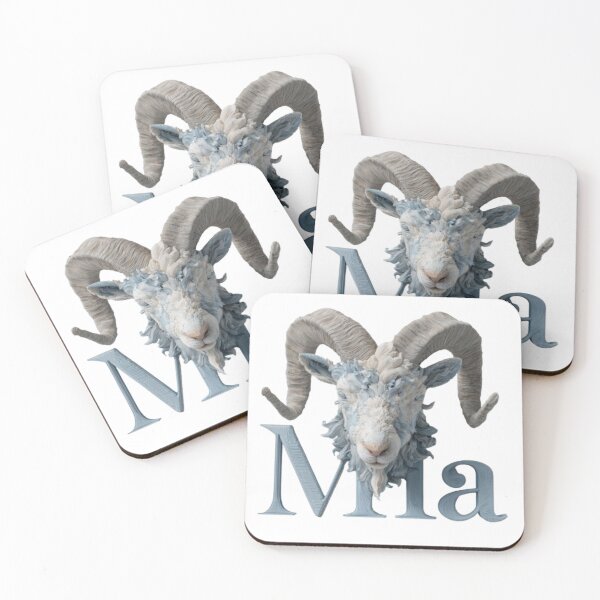Item preview, Mia – Capricorn Zodiac Sign Illustration designed and sold by AlexLineArt.