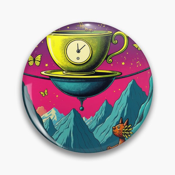 Item preview, Teacup Galaxy on the Tightrope of Time designed and sold by PictorialWhimsy.