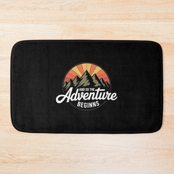 Item preview, And So The Adventure Begins Camping Hiking  designed and sold by TorjeARTStore.