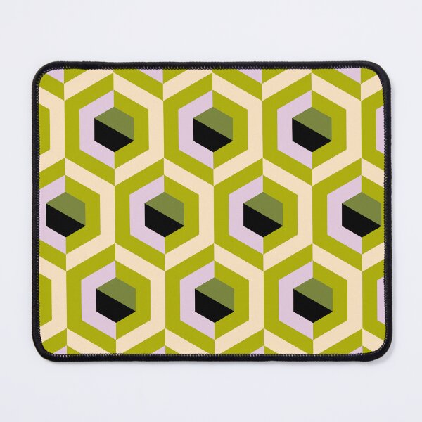 Item preview, Hexagon Polygon Lime green Color Pattern designed and sold by BeebooDesign.