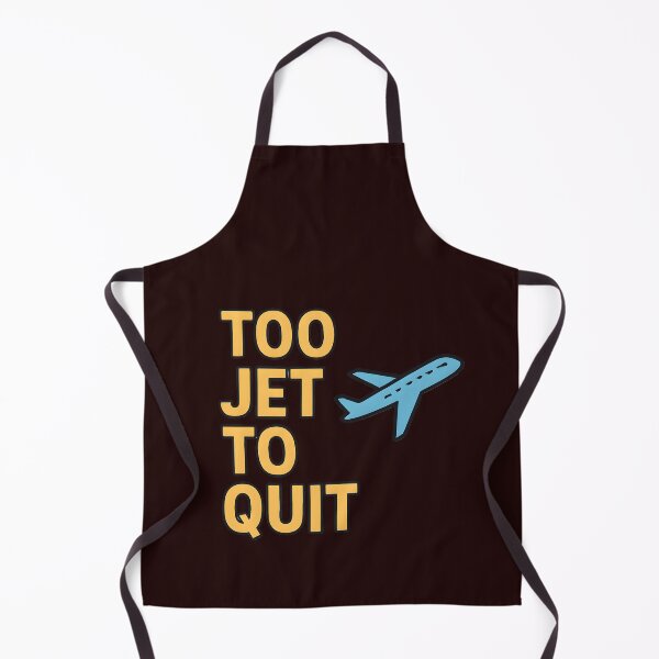 Item preview, Too Jet To Quit T-Shirt | Funny Travel Quote Shirt | Jetsetter Wanderlust Tee | Aviation Lover Gift designed and sold by ThePunnyTraveler.
