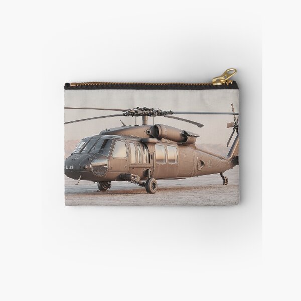 Item preview, Combat Black Hawk Awaiting Deployment at the Base in Calm Air designed and sold by Skyframe Aviation.