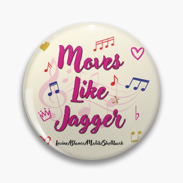 Aperçu de l'œuvre Moves Like Jagger Titre de chanson populaire créée et vendue par CharlottePlaceArt.