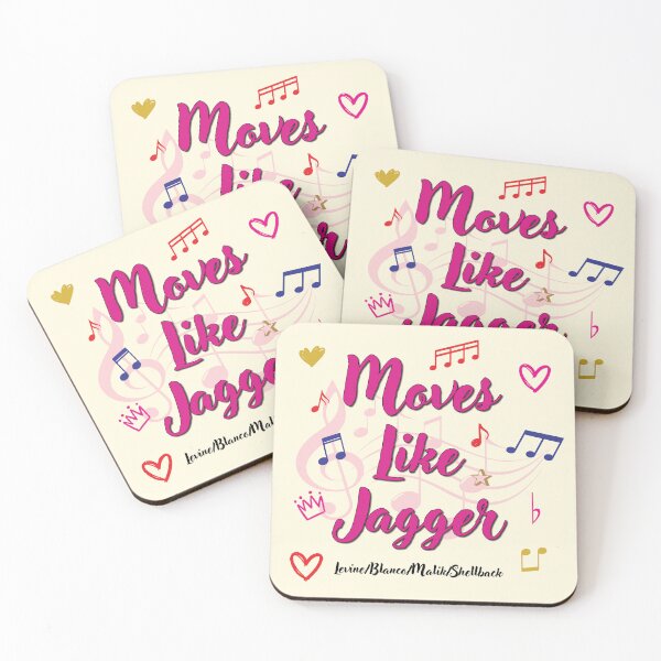 Item preview, Moves Like Jagger Popular Song Title designed and sold by CharlottePlaceArt.
