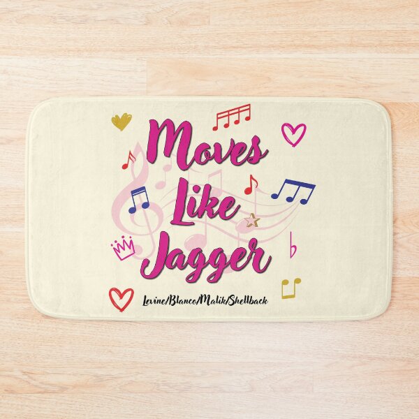 Item preview, Moves Like Jagger Popular Song Title designed and sold by CharlottePlaceArt.