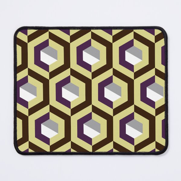 Item preview, Hexagon Polygon Pastel Yellow Color Pattern designed and sold by BeebooDesign.