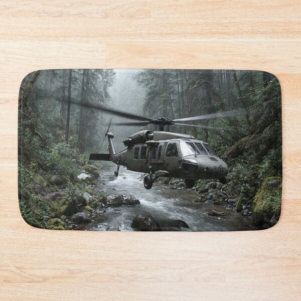 Item preview, Utility Helicopter Taking Off from Dusty Plains at Dusk designed and sold by Skyframe Aviation.