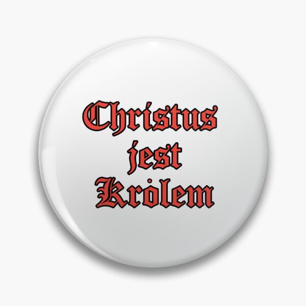 Item preview, Christus jest Krolem  designed and sold by Befreeimage.