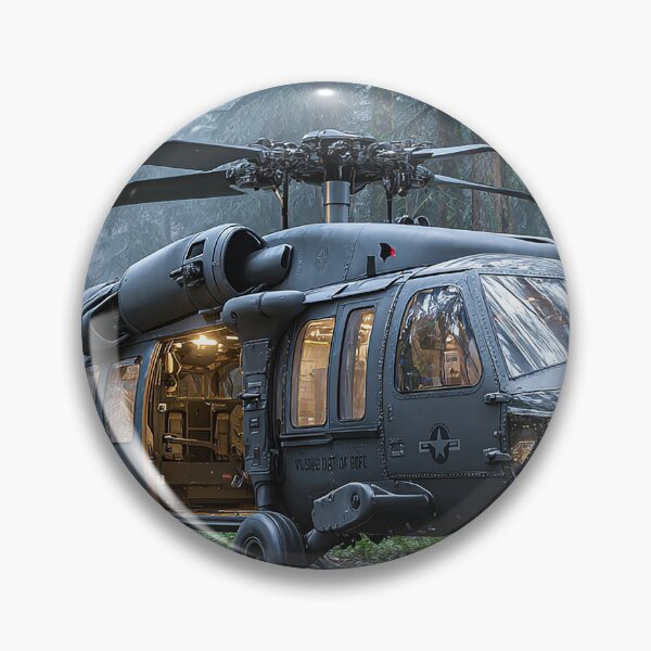 Item preview, The Black Hawk Taking Off from the Forest Edge at Dawn designed and sold by Skyframe Aviation.
