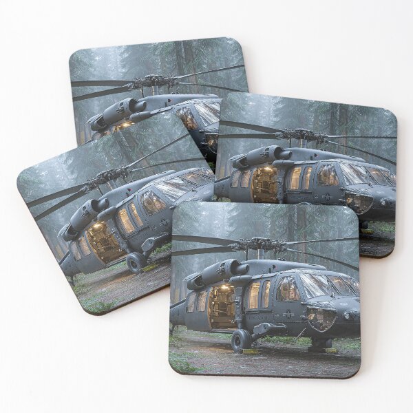 Item preview, The Black Hawk Taking Off from the Forest Edge at Dawn designed and sold by Skyframe Aviation.