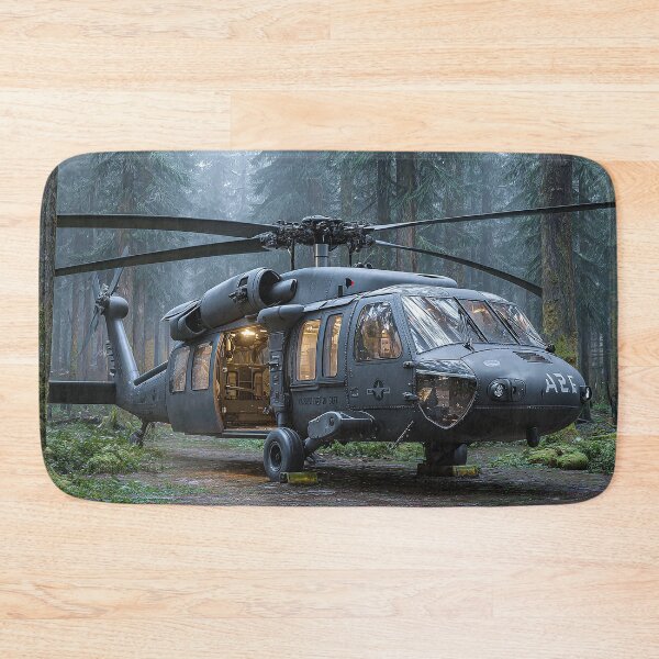 Item preview, The Black Hawk Taking Off from the Forest Edge at Dawn designed and sold by Skyframe Aviation.
