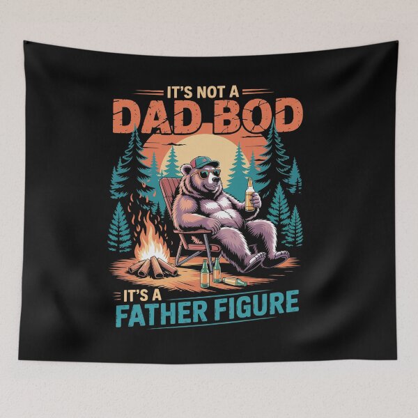 Item preview, It'S Not A Dad Bod It'S A Father Figure Father'S Day  designed and sold by Veroniadic.