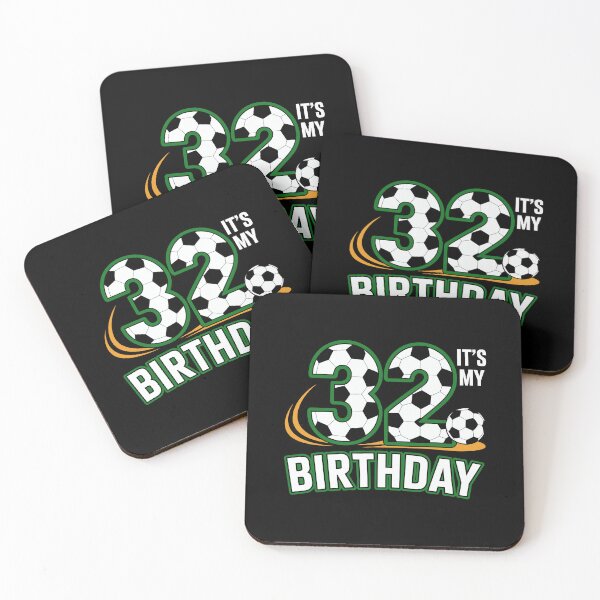Item preview, 32 Birthday Soccer  designed and sold by jkrphoto.
