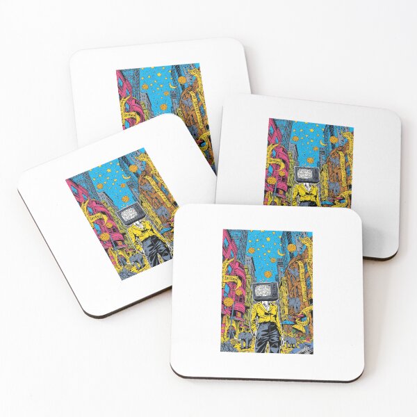 Item preview, Static Broadcast in the Surreal Metropolis designed and sold by PictorialWhimsy.