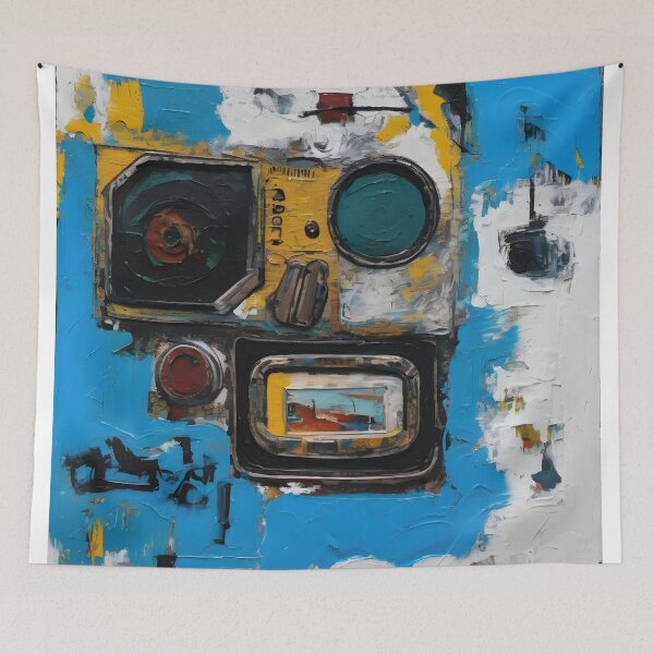 Item preview, The Last Analogue Robot designed and sold by LeahJustyceArt.