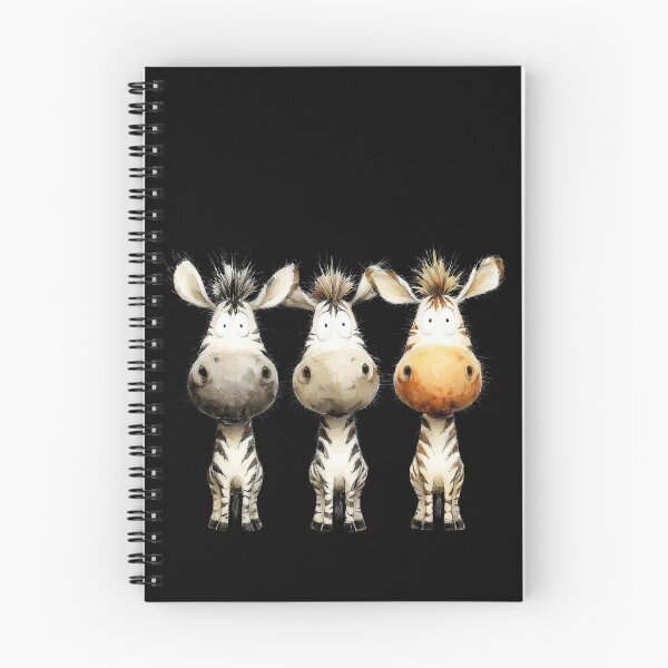 Item preview, Gorgeous Zebras ' We 3 Zebras ' BY SHiRLeY MacARTHuR designed and sold by Shirley MacArthur Art.