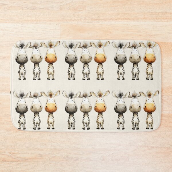 Item preview, Gorgeous Zebras ' We 3 Zebras ' BY SHiRLeY MacARTHuR designed and sold by Shirley MacArthur Art.